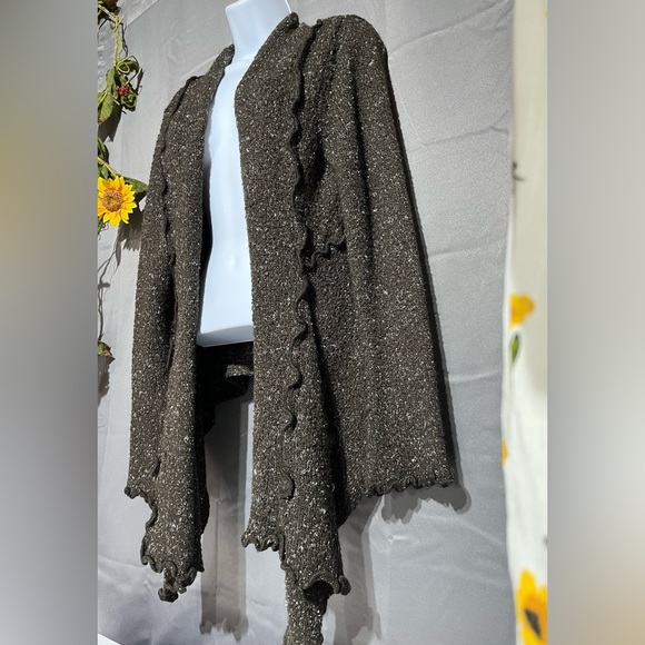 Cato Sweaters - Cato ruffled cardigan